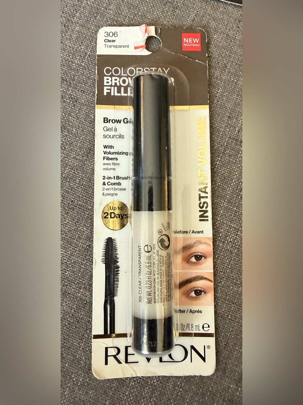 Revlon ColorStay Brow Filler Gel - Clear